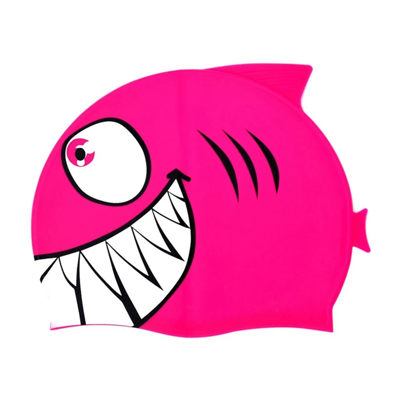 21*18cm Children's Swimming Cap Cartoon Fish Silicon Waterproof Protect Ear Shark Shape Swim Pool Hat Children Caps
21*18cm Children's Swimming Cap Cartoon Fish Silicon Waterproof Protect Ear Shark Shape Swim Pool Hat Children Caps