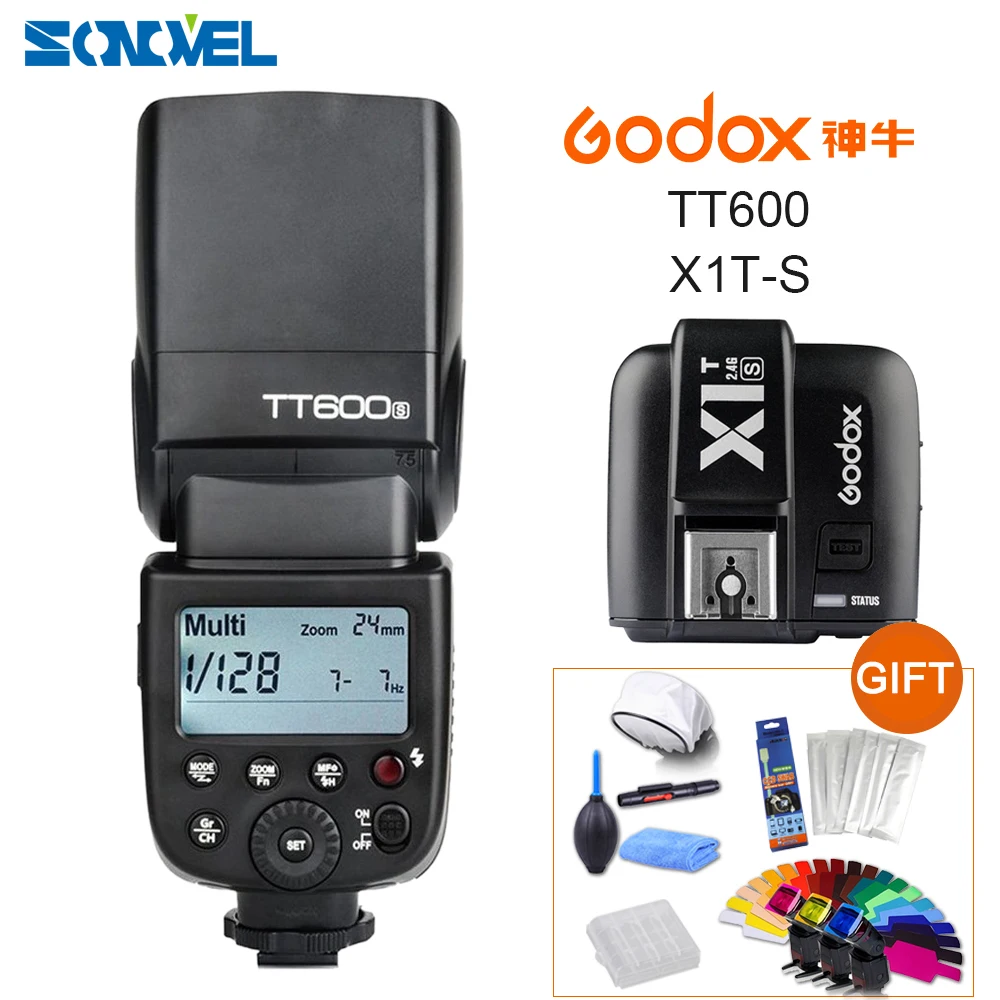 Вспышка для камеры Godox TT600S GN60 2 4G Speedlite + фотопередатчик Sony A7 A7S A7R II A6000 A58 A99|flash