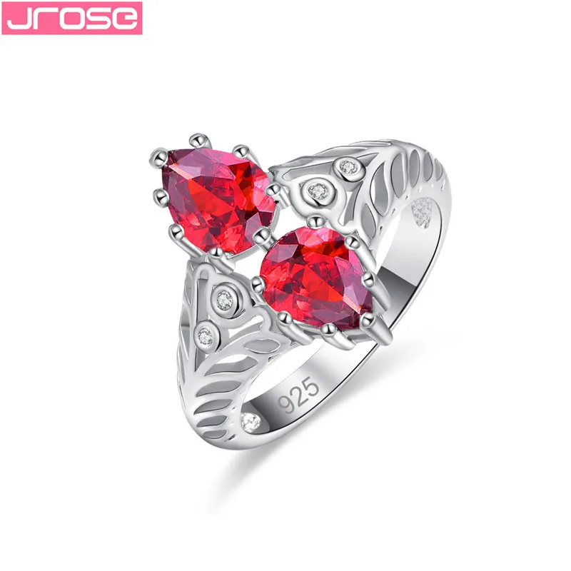 JROSE Olive Green&Red Big Zircon Double Silver Color Rings For Women Wedding Engagement 925 anillos mujer Jewelry Size 6 7 8 9
JROSE Olive Green&Red Big Zircon Double Silver Color Rings For Women Wedding Engagement 925 anillos mujer Jewelry Size 6 7 8 9