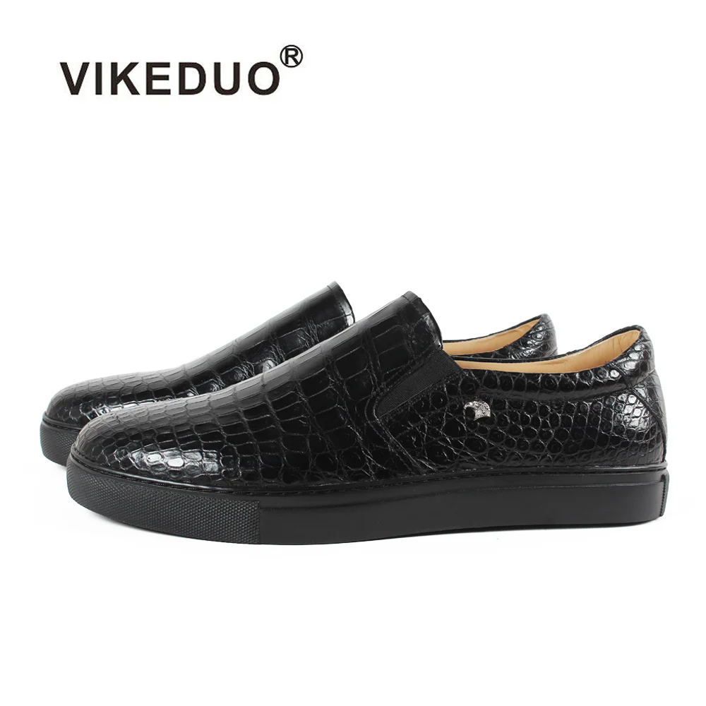 Классическая дизайнерская крокодиловая кожа Vikeduo 2019 ручной работы, модная обувь из натуральной кожи аллигатора, роскошная повседневная мужская обувь для отдыха
Классическая дизайнерская крокодиловая кожа Vikeduo 2019 ручной работы, модная обувь из натуральной кожи аллигатора, роскошная повседневная мужская обувь для отдыха