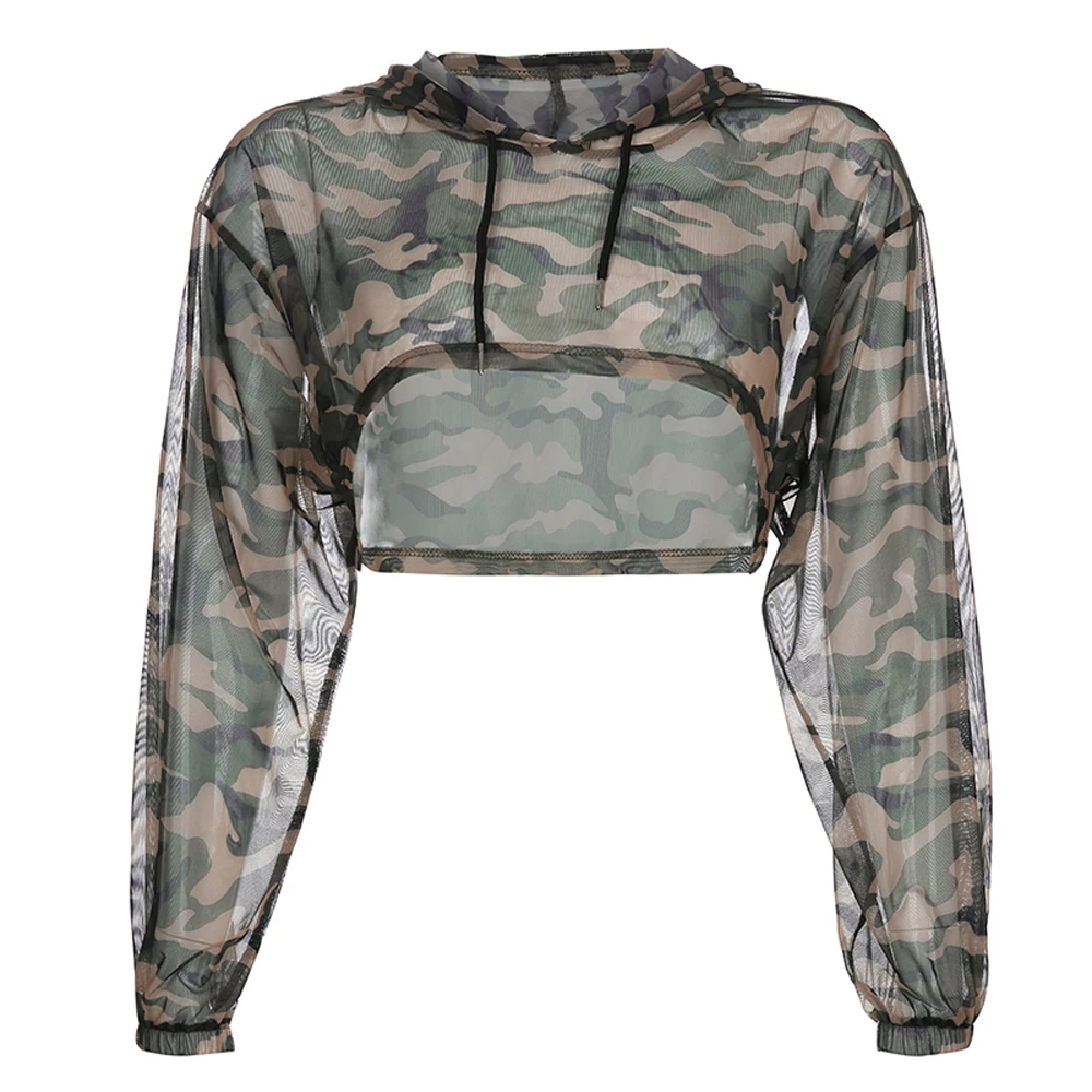 Army Green Camo Print Sweatshirt Rock Camouflage Long Sleeve Short Pull Femme Pullovers Women Autumn Sweatshirts Crop Hoodies
Army Green Camo Print Sweatshirt Rock Camouflage Long Sleeve Short Pull Femme Pullovers Women Autumn Sweatshirts Crop Hoodies