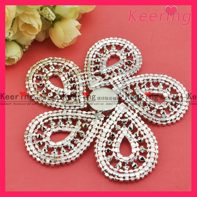 Rhinestone Crystal Embellished Appliques Free Shipping WRE-057