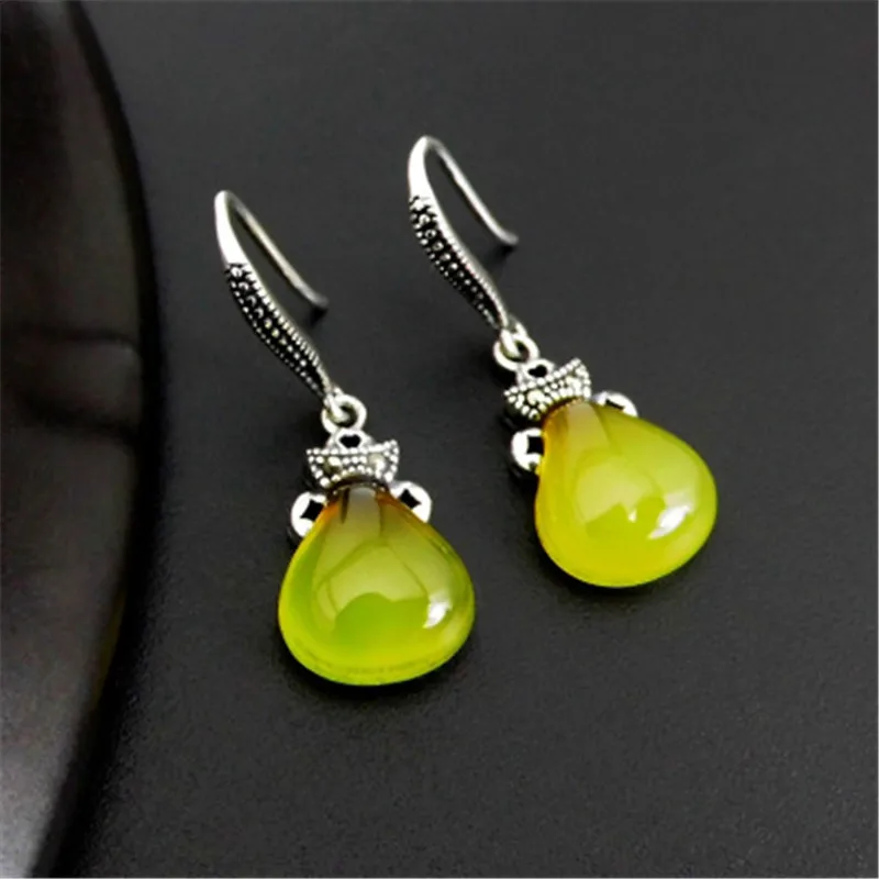 BESTLYBUY New Arrival 925 Sterling Silver Thai Silver Garnet Yellow Agates Drop Earrings Women Earrings
BESTLYBUY New Arrival 925 Sterling Silver Thai Silver Garnet Yellow Agates Drop Earrings Women Earrings