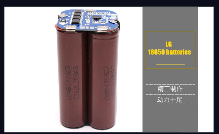 LG 14.8V Lithium-ion 2800MAH Li ion Rechargeable Batteries with BMS (4 MOS) protection for sweepers power source (4P Plug)
LG 14.8V Lithium-ion 2800MAH Li ion Rechargeable Batteries with BMS (4 MOS) protection for sweepers power source (4P Plug)