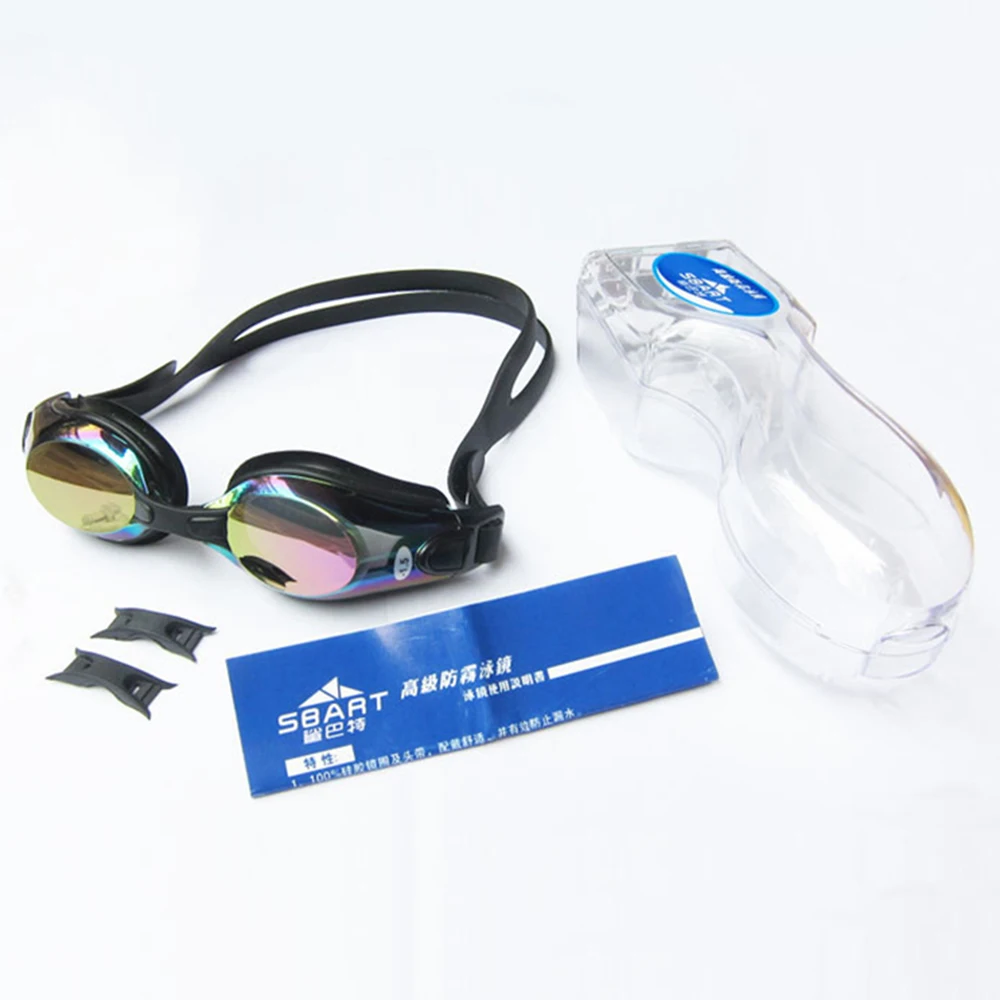 SBART унисекс женские и мужские водонепроницаемые очки для занятий водными видами