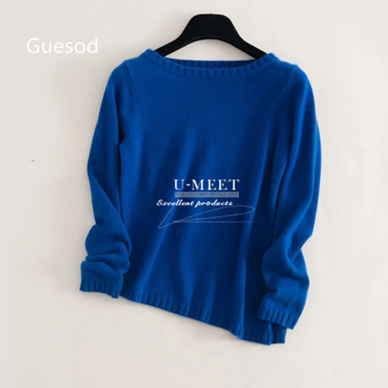 Guesod2018winter women cashmere sweater electric blue slash neck irregular 100% cashmere short design knitted sweater female new
Guesod2018winter women cashmere sweater electric blue slash neck irregular 100% cashmere short design knitted sweater female new