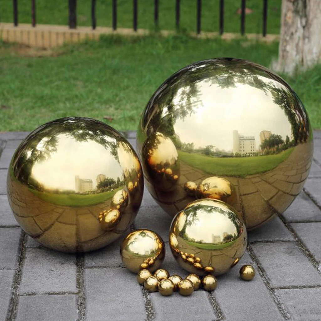 76~138 Dia. Stainless Steel Hollow Ball Mirror Polished Shiny Sphere for All Kinds of Ornaments and Decorations
76~138 Dia. Stainless Steel Hollow Ball Mirror Polished Shiny Sphere for All Kinds of Ornaments and Decorations