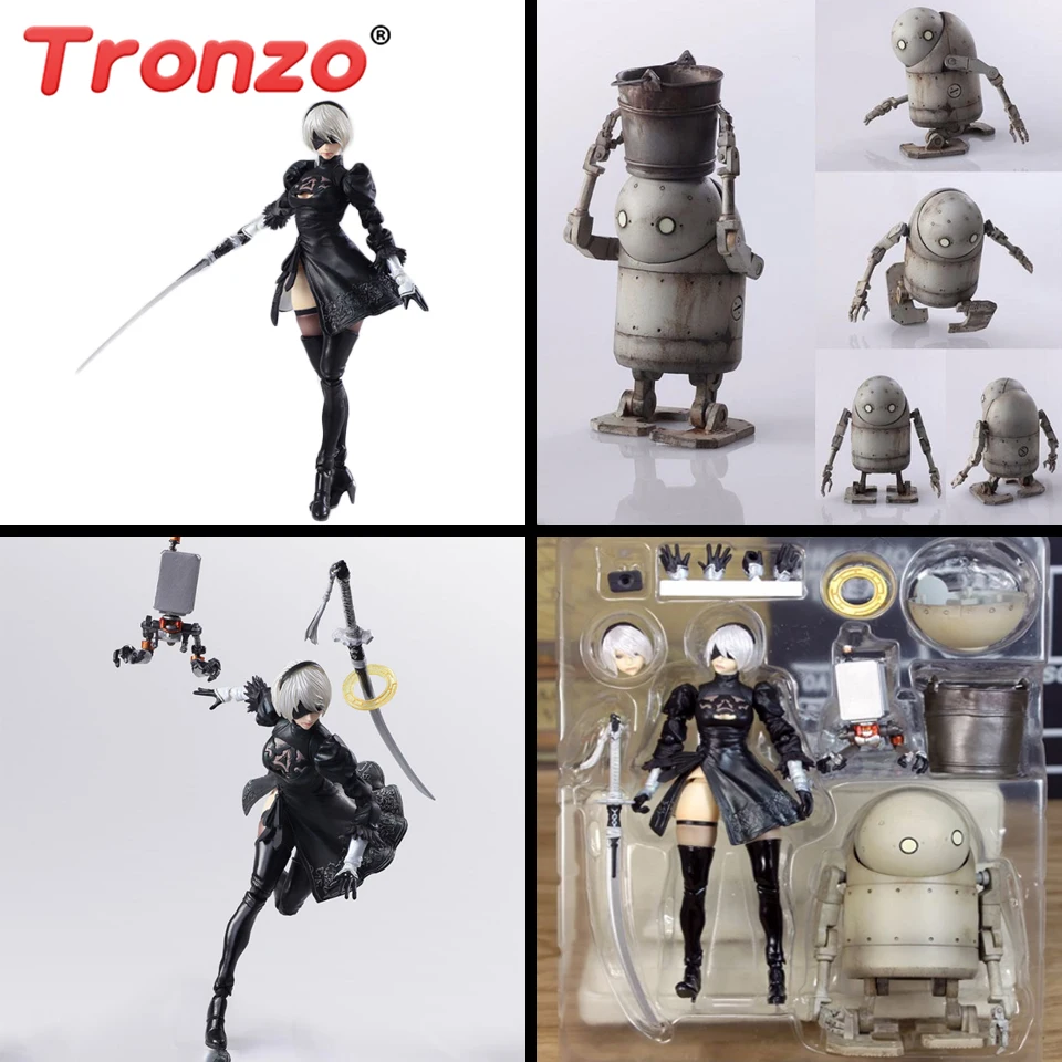 Фигурка Tronzo 15 см 2B Nier Automata, фигурка YoRHa № 2 из ПВХ, механическая жизнь, подвижная Коллекционная модель, игрушка
Фигурка Tronzo 15 см 2B Nier Automata, фигурка YoRHa № 2 из ПВХ, механическая жизнь, подвижная Коллекционная модель, игрушка