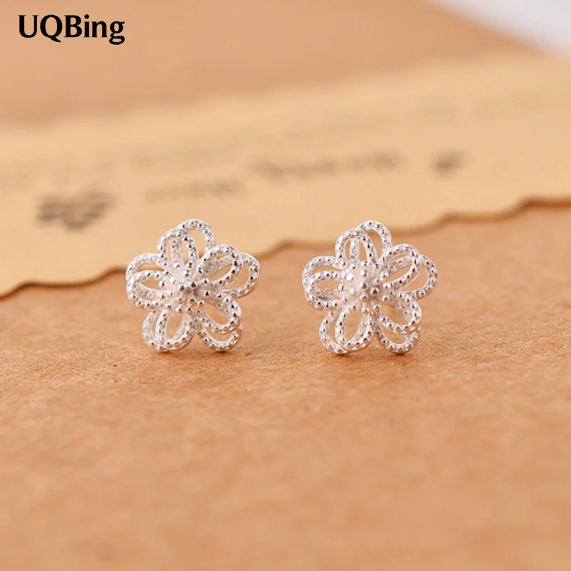 New Style Fashion Silver Color Hollow Flower Stud Earrings For Women Jewelry Pendientes Brincos Fashion Jewelry
New Style Fashion Silver Color Hollow Flower Stud Earrings For Women Jewelry Pendientes Brincos Fashion Jewelry