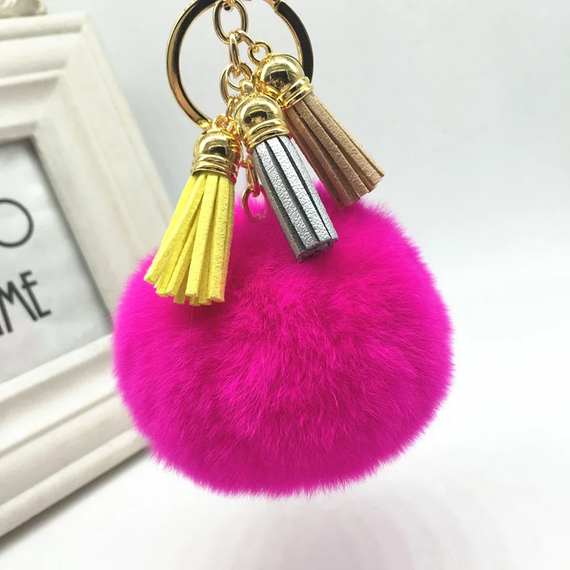 New Tassel Fur Pom Keychain Real Rex Rabbit Fur Ball Key Chians Fur Keyring Porte Clef LLavers Key Chain For Bag Charm EH653
New Tassel Fur Pom Keychain Real Rex Rabbit Fur Ball Key Chians Fur Keyring Porte Clef LLavers Key Chain For Bag Charm EH653