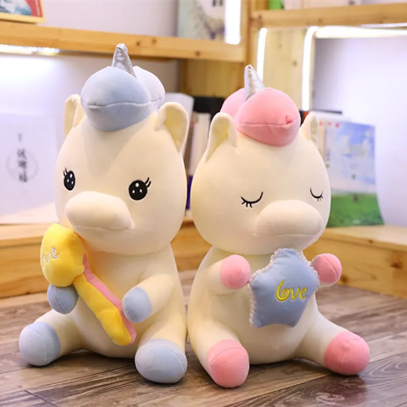 25/35cm Cartoon Unicorn Dolls Unicorn Plush Toy Soft Stuffed Popular Animal Horse Toy High Quality Toys for Children Girl
25/35cm Cartoon Unicorn Dolls Unicorn Plush Toy Soft Stuffed Popular Animal Horse Toy High Quality Toys for Children Girl