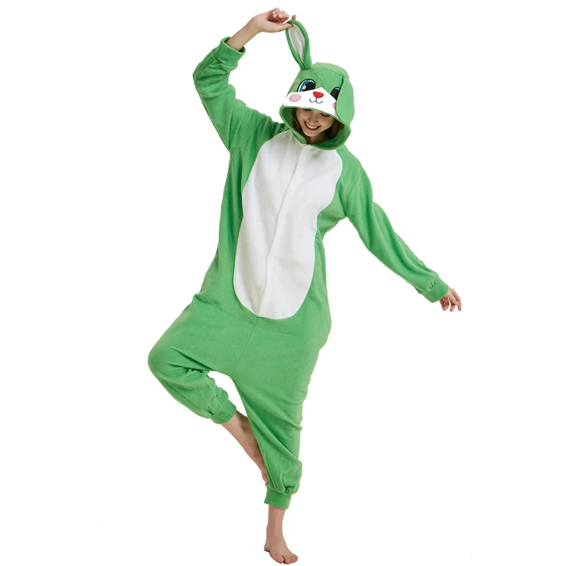 Cartoon Green Bunny Kigurumi Rabbit Pajamas Party Bodysuit Cosplay Sleepwear Pajamas Halloween Onesies Pijama Custome Jumpsuit
Cartoon Green Bunny Kigurumi Rabbit Pajamas Party Bodysuit Cosplay Sleepwear Pajamas Halloween Onesies Pijama Custome Jumpsuit