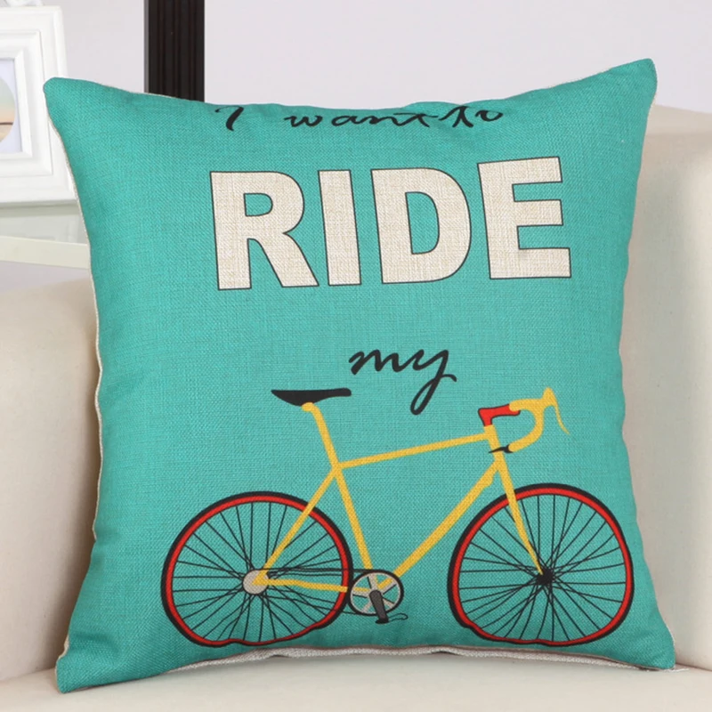 FLC, Bike Pattern Linen Cushion Cover Decorative Pillowcase Home Decor Sofa Throw Pillow Cover 45x45cm 15
FLC, Bike Pattern Linen Cushion Cover Decorative Pillowcase Home Decor Sofa Throw Pillow Cover 45x45cm 15