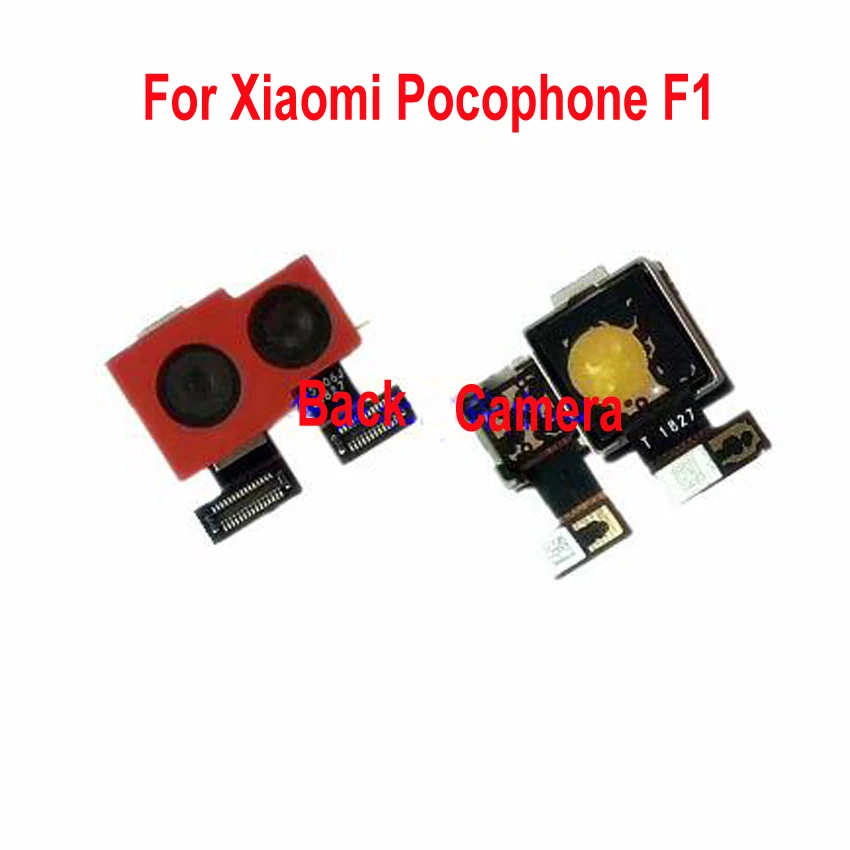 Original Working Rear Back Camera For Xiaomi MI Pocophone F1 POCO F1 Big Main Camera Module Flex cable Phone Parts Replacement
Original Working Rear Back Camera For Xiaomi MI Pocophone F1 POCO F1 Big Main Camera Module Flex cable Phone Parts Replacement
