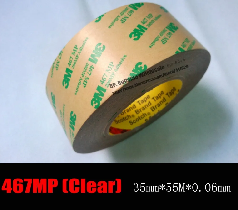(0.06mm Thickness), 35mm*55 meters Ultra Thin 3M 467MP Double Sided Adhesive Tape For Electric Device Frame Screen Housing Bond
(0.06mm Thickness), 35mm*55 meters Ultra Thin 3M 467MP Double Sided Adhesive Tape For Electric Device Frame Screen Housing Bond