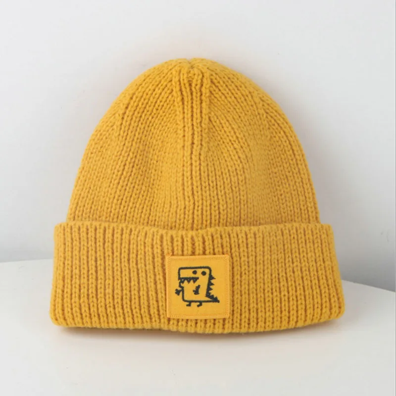 New child Winter boys girls 2-7 years old Solid color cap Keep warm dinosaur knit hat outdoor Fashion MZ20-2
New child Winter boys girls 2-7 years old Solid color cap Keep warm dinosaur knit hat outdoor Fashion MZ20-2