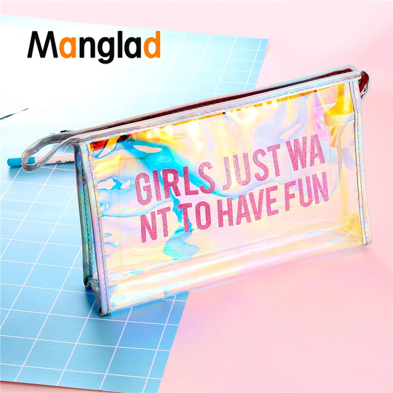 Fashion Hologram Cosmetic Case For Women Pvc Transparent Makeup Bags Clear Organizer Travel Pouch Waterproof Beach Bag
Fashion Hologram Cosmetic Case For Women Pvc Transparent Makeup Bags Clear Organizer Travel Pouch Waterproof Beach Bag