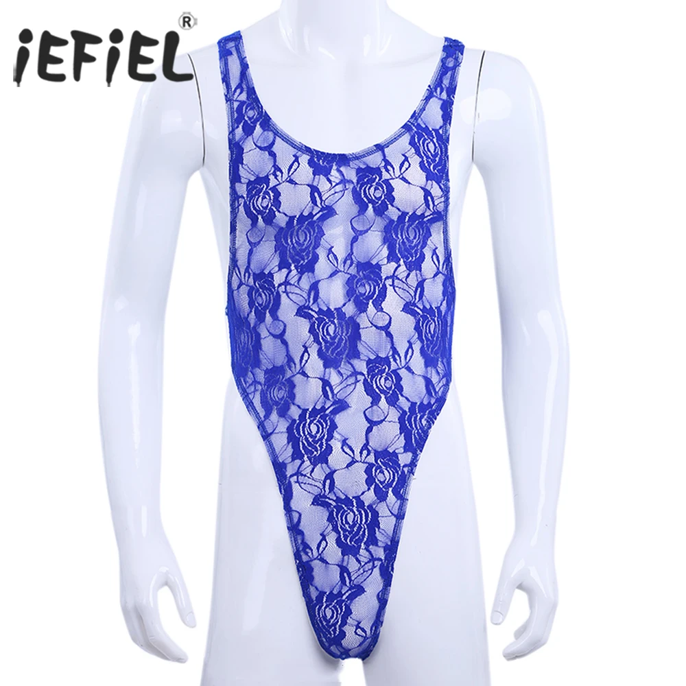 IEFiEL Мужское нижнее белье, боди, обтягивающее, с цветочным кружевом, с высоким вырезом, прозрачное, сексуальное, для геев, комбинация, боди
IEFiEL Мужское нижнее белье, боди, обтягивающее, с цветочным кружевом, с высоким вырезом, прозрачное, сексуальное, для геев, комбинация, боди