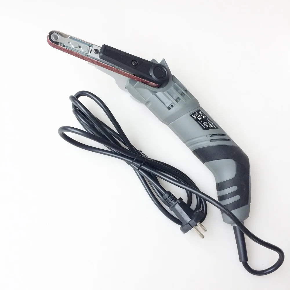 Industrial electric Belt Sander Machine 260W Sanding Grinding Sharpening machine tools 330x10MM | Инструменты