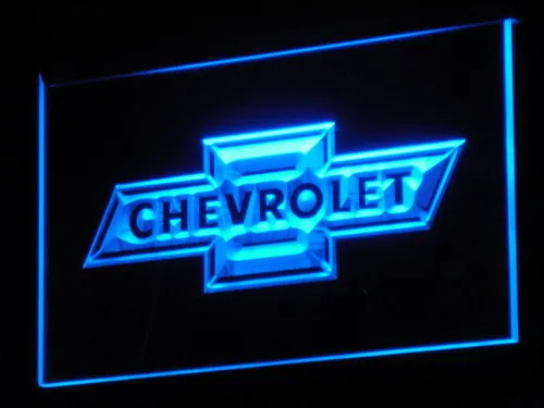 Неоновые светодиодные вывески d033 для CHEVROLET с переключателем ВКЛ./ВЫКЛ. 20 + цветов 5