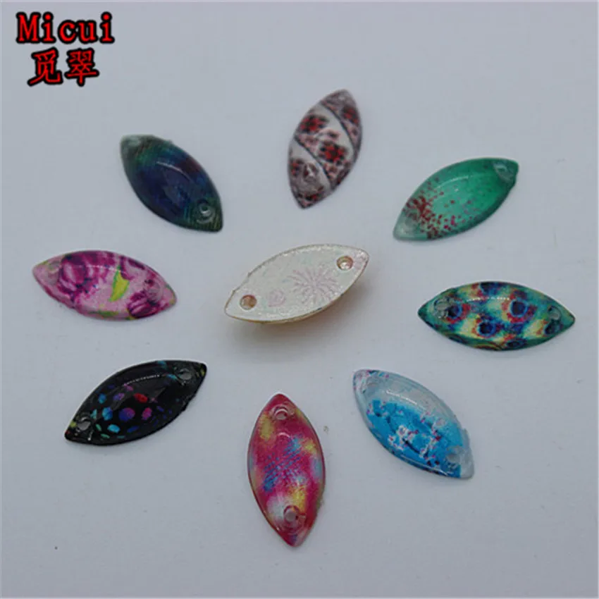 Micui 100pcs 7*15mm Horse Eye Flower Acrylic Rhinestones Crystal Flatback Sew on Stone For Clothes Dress Craft ZZ604B
Micui 100pcs 7*15mm Horse Eye Flower Acrylic Rhinestones Crystal Flatback Sew on Stone For Clothes Dress Craft ZZ604B