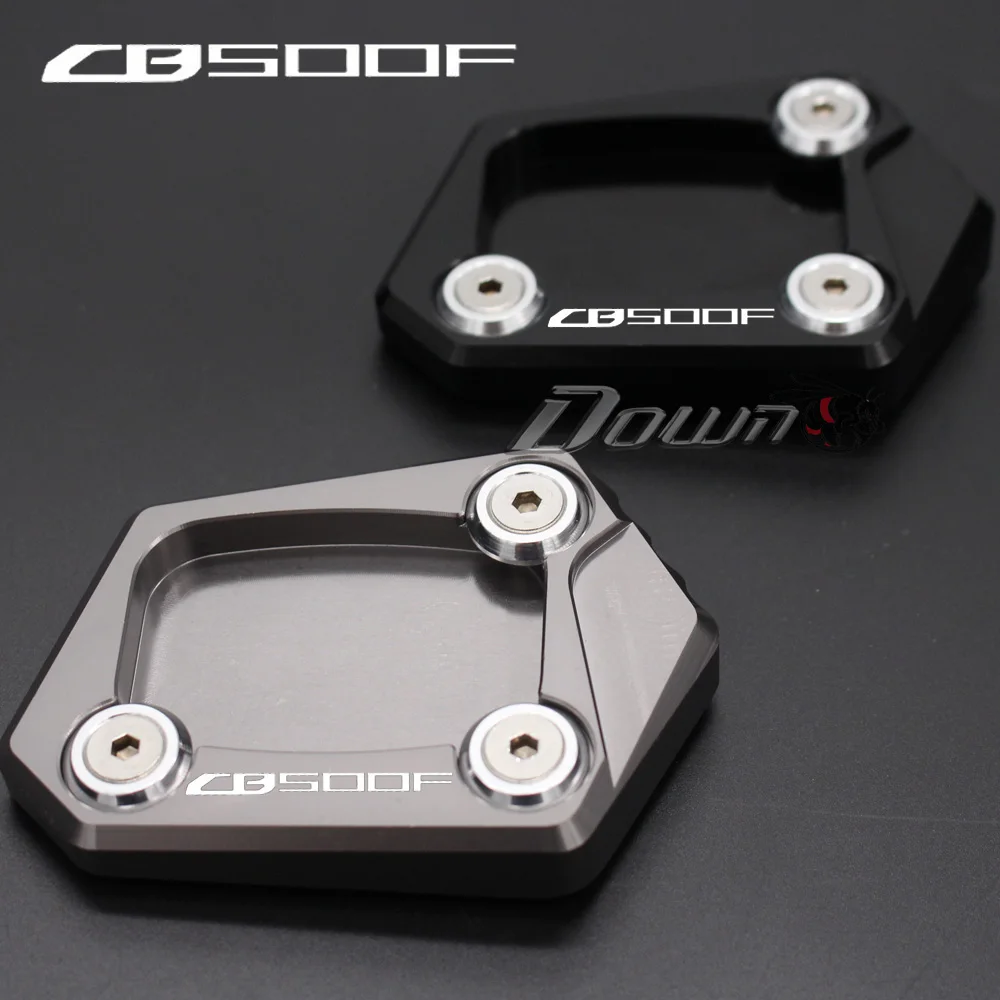 CNC Billet Aluminum Kickstand Foot Plate Side Stand Extension Pad Enlarge Extension For Honda CB500 F CB500F 2013-2015
CNC Billet Aluminum Kickstand Foot Plate Side Stand Extension Pad Enlarge Extension For Honda CB500 F CB500F 2013-2015