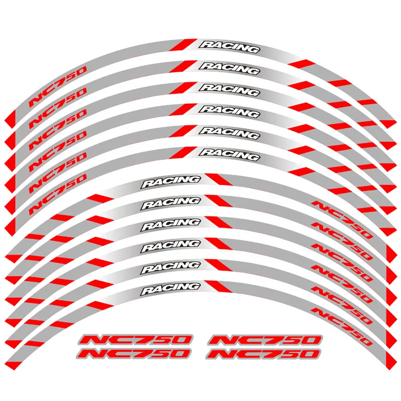 Motorcycle front and rear wheels Edge Outer Rim Sticker Reflective Stripe Wheel Decals For Honda NC750
Motorcycle front and rear wheels Edge Outer Rim Sticker Reflective Stripe Wheel Decals For Honda NC750