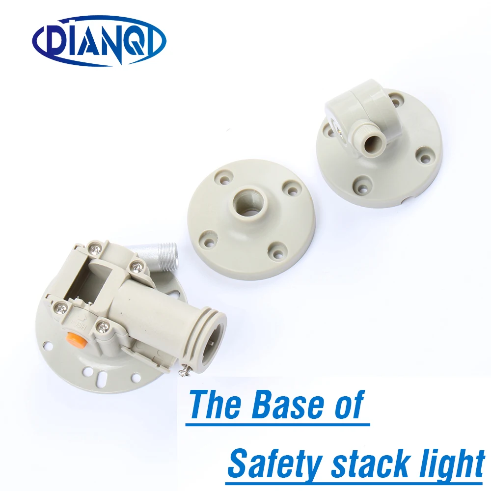 Base of stack light lamp, socket for LTA-205 LTA-505 stack lamps with LED bulb lamp accessories
Base of stack light lamp, socket for LTA-205 LTA-505 stack lamps with LED bulb lamp accessories