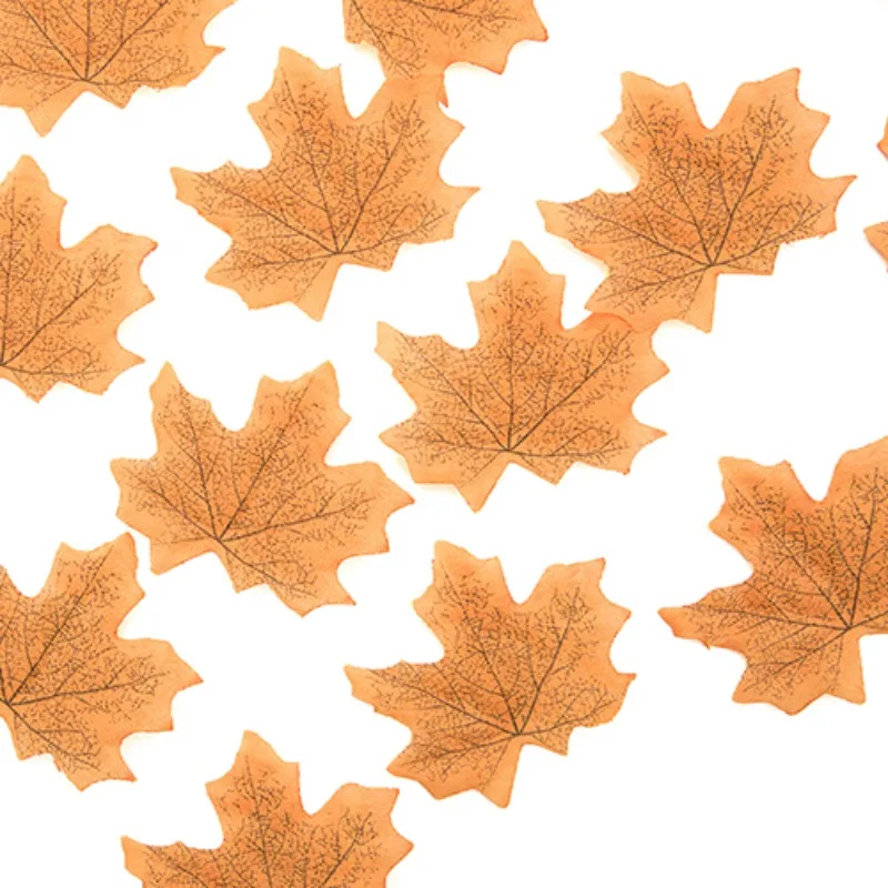 Artificial Maple Leaves for Thanksgiving Day Scrapbooking Weddings Events and Decoration 50Pcs
Artificial Maple Leaves for Thanksgiving Day Scrapbooking Weddings Events and Decoration 50Pcs