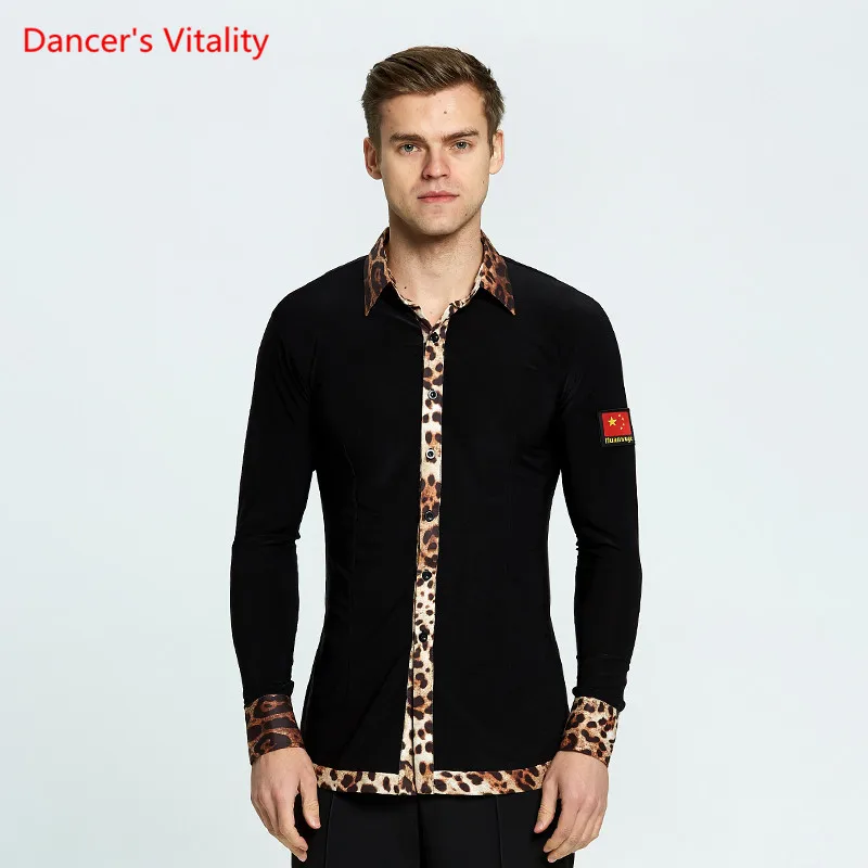8 Styles Flower Collar Long Sleeves Shirt Men's Ballroom Dance Tops Adult Men Waltz Cha Cha Latin Dance Stage performance Shirt
8 Styles Flower Collar Long Sleeves Shirt Men's Ballroom Dance Tops Adult Men Waltz Cha Cha Latin Dance Stage performance Shirt