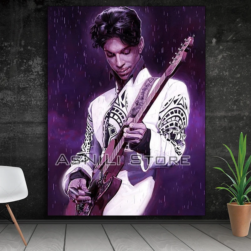 Full Square/Round drill 5D Diamond Painting DIY diamond embroidery Prince in purple rain Diamond mosaic Home Decor Gift
Full Square/Round drill 5D Diamond Painting DIY diamond embroidery Prince in purple rain Diamond mosaic Home Decor Gift