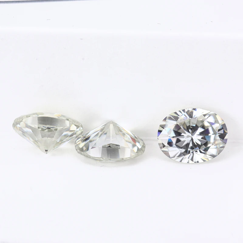 IJK Color Cheap Price 10x8mm Oval Brilliant Cut Moissanite Diamonds for Gold Ring
IJK Color Cheap Price 10x8mm Oval Brilliant Cut Moissanite Diamonds for Gold Ring