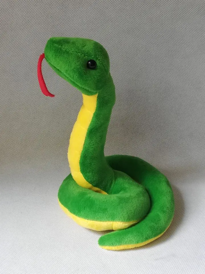 about 18x12cm lovely cartoon green snake plush toy soft doll kid's toy birthday gift h2433
about 18x12cm lovely cartoon green snake plush toy soft doll kid's toy birthday gift h2433