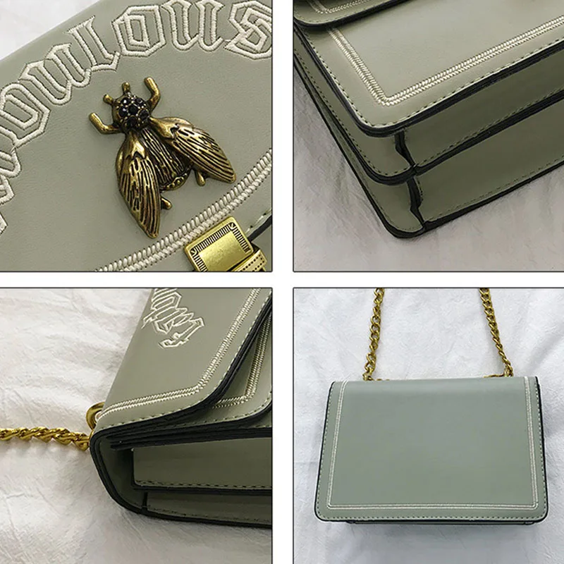 CASMOR Women Fashion Shoulder Bag Famous Designer Leather Little Bee Casual Handbag 2019 Female Small Flap Messenger Bag
CASMOR Women Fashion Shoulder Bag Famous Designer Leather Little Bee Casual Handbag 2019 Female Small Flap Messenger Bag