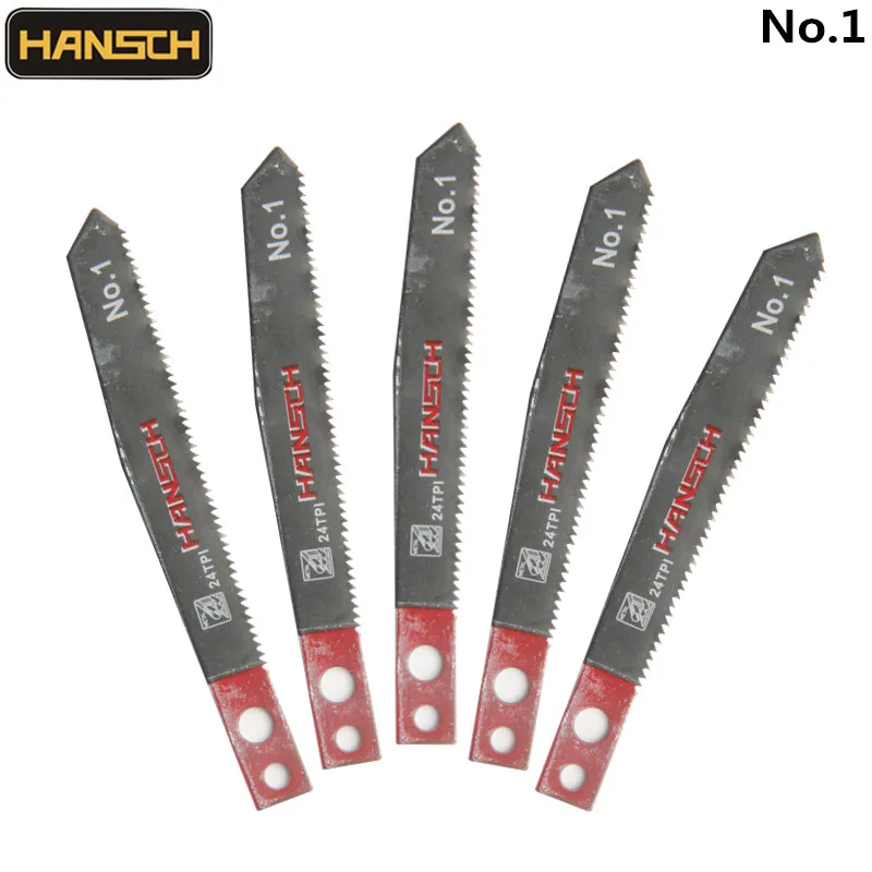 HANSCH 5pcs Jig Saw Blades 80*1.1 HSS NO.1 Metal Fast Cut Fit Thin Metal 1-3mm For Makita Cutting Tool
HANSCH 5pcs Jig Saw Blades 80*1.1 HSS NO.1 Metal Fast Cut Fit Thin Metal 1-3mm For Makita Cutting Tool