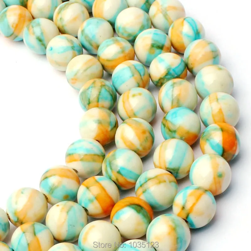 8mm Round Shape Mixed Color Stone DIY Loose Beads Strand 15" DIY Creative Jewellery Making w3339
8mm Round Shape Mixed Color Stone DIY Loose Beads Strand 15" DIY Creative Jewellery Making w3339