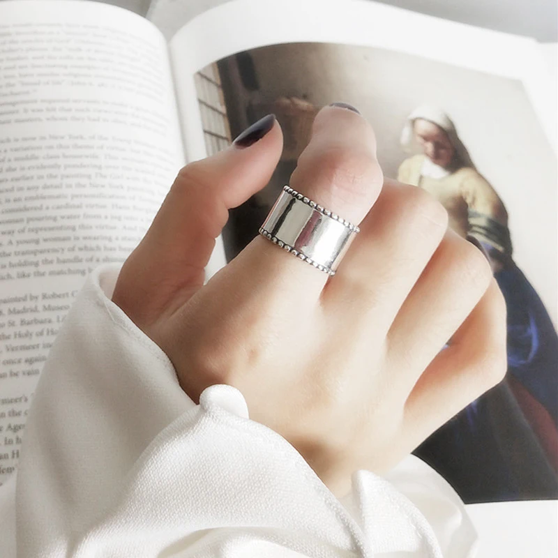 XIYANIKE Silver Color Korean Style Fashion Smooth Surface Adjustable Couple Ring For Women Man Gift Jewelry Anniversary
XIYANIKE Silver Color Korean Style Fashion Smooth Surface Adjustable Couple Ring For Women Man Gift Jewelry Anniversary