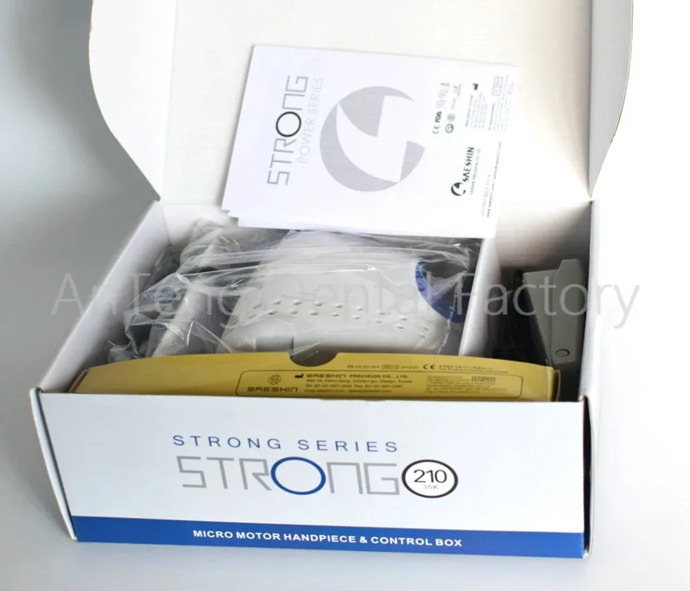 Strong 210 MicroMotor Dental jewelry Polishing Equipment With E102S E-Type Motor Handpiece
Strong 210 MicroMotor Dental jewelry Polishing Equipment With E102S E-Type Motor Handpiece