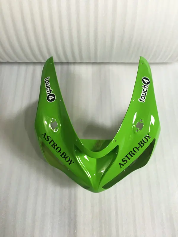 Высококачественная передняя часть Обтекателя для KAWASAKI Ninja ZX6R 636 05 06 ZX 6R 2005 2006 ABS Green