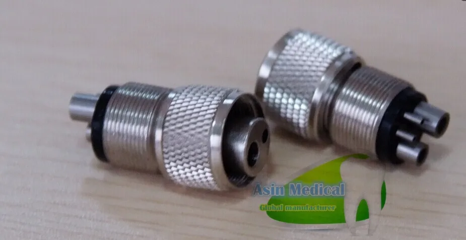 High Quality Dental High Speed Handpiece Tube Adapter 4 Holes to 2 Hole for 2 hole handpiece changing to 4 hole
High Quality Dental High Speed Handpiece Tube Adapter 4 Holes to 2 Hole for 2 hole handpiece changing to 4 hole