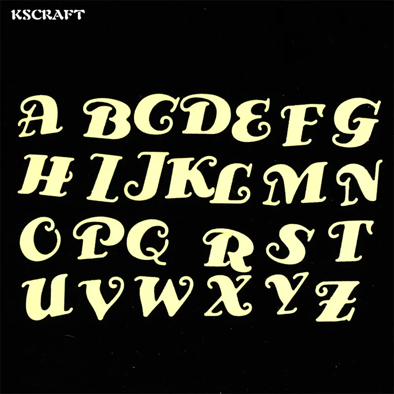 KSCRAFT Letters Metal Cutting Dies Stencils for DIY Scrapbooking/photo album Decorative Embossing DIY Paper Cards
KSCRAFT Letters Metal Cutting Dies Stencils for DIY Scrapbooking/photo album Decorative Embossing DIY Paper Cards