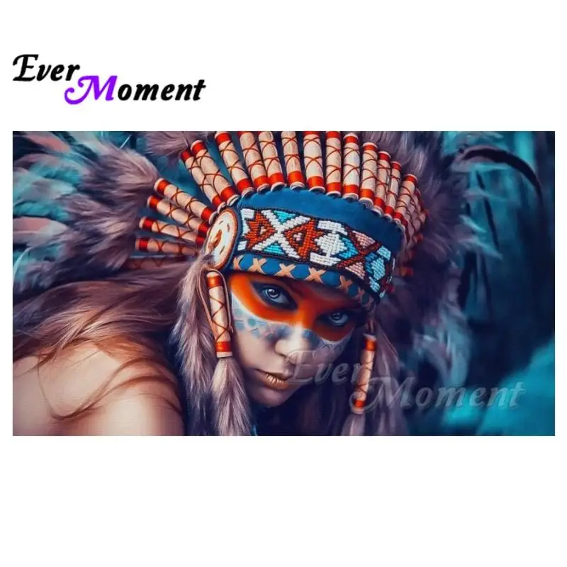Ever Moment Diamond Embroidery Indian Girl Diamond Mosaic Full Square Drills Artwork Home Decoration Diamond Painting ASF1201
Ever Moment Diamond Embroidery Indian Girl Diamond Mosaic Full Square Drills Artwork Home Decoration Diamond Painting ASF1201