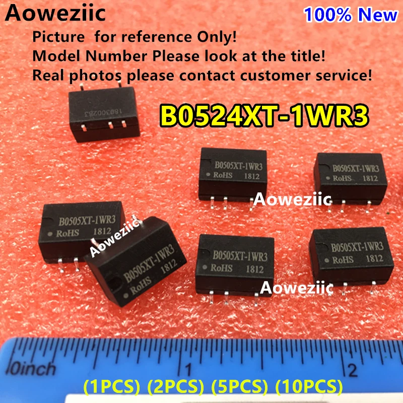 Aoweziic (1 шт.) (2 шт.) (5 шт.) (10 шт.) B0524XT-1WR3 новый оригинальный SMD Вход: 5 В выход: 24 В 0,042a DC-DC 1,5 кв изоляция напряжения
Aoweziic (1 шт.) (2 шт.) (5 шт.) (10 шт.) B0524XT-1WR3 новый оригинальный SMD Вход: 5 В выход: 24 В 0,042a DC-DC 1,5 кв изоляция напряжения