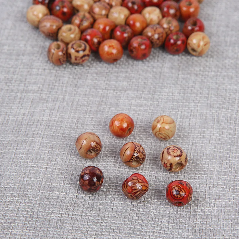 200pcs/lot Mixed Pattern Natural Wooden Beads 9x10mm Vintage Painted Barrel Wood Spacer Beads Fit Charm Bracelets Jewelry DIY
200pcs/lot Mixed Pattern Natural Wooden Beads 9x10mm Vintage Painted Barrel Wood Spacer Beads Fit Charm Bracelets Jewelry DIY