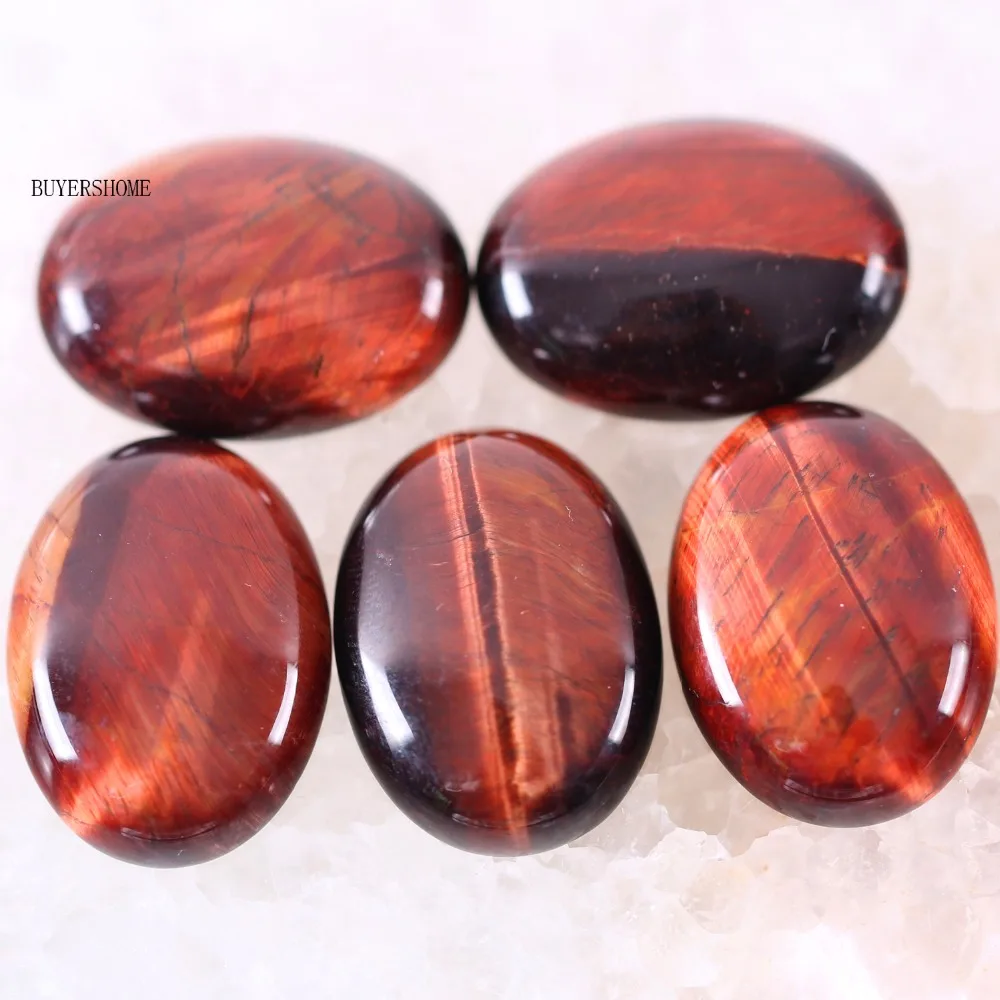 18x25MM Oval Natural Stone Bead Red Tiger's Eye CAB Cabochon For Jewelry Making DIY Bracelet Necklace 5Pcs K577
18x25MM Oval Natural Stone Bead Red Tiger's Eye CAB Cabochon For Jewelry Making DIY Bracelet Necklace 5Pcs K577