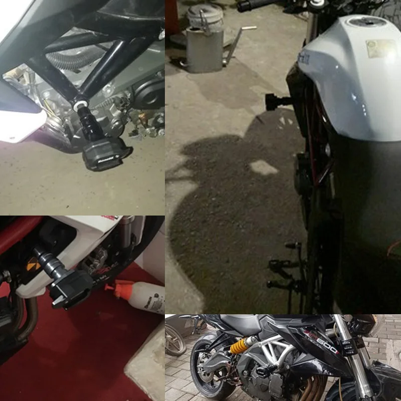 Для SUZUKI GSR400 GSR600 GSR750 GSR 400 600 750 Motocicleta Quadro Slider Carenagem Caindo Prote Guarda Anti Crash Pad pro | Автомобили