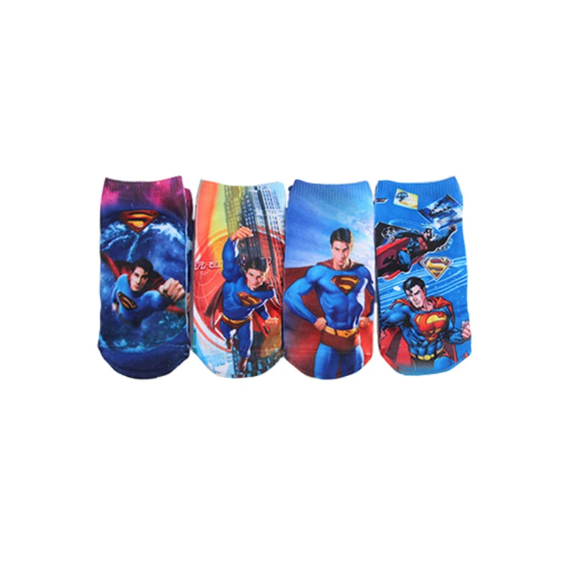 4 пары детских носков с рисунками для детей Носки хлопковые носки мальчиков