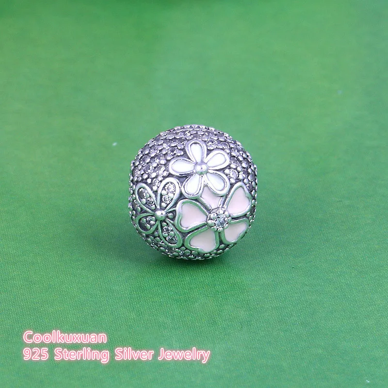 Весенние поэтические цветы, бусины-подвески с зажимом для браслетов Pandora, искусственные серебряные смешанные эмалированные и цветочные бусины с фианитами 
Весенние поэтические цветы, бусины-подвески с зажимом для браслетов Pandora, искусственные серебряные смешанные эмалированные и цветочные бусины с фианитами