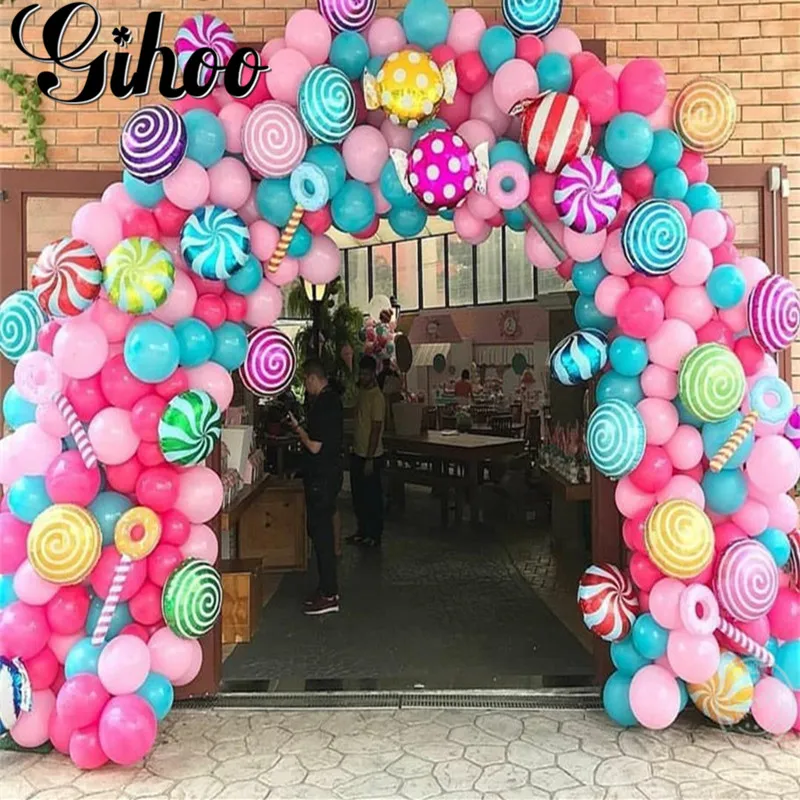 10pcs 18inch Colorful Candy Foil Balloons Lollipop Helium Balloon Baby Shower Birthday Wedding Party Supplies Decor Kids Toys
10pcs 18inch Colorful Candy Foil Balloons Lollipop Helium Balloon Baby Shower Birthday Wedding Party Supplies Decor Kids Toys
