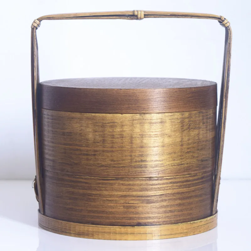 Double deck portable lunch box sushi material cedar fruit and other unique style new box 15*12cm
Double deck portable lunch box sushi material cedar fruit and other unique style new box 15*12cm